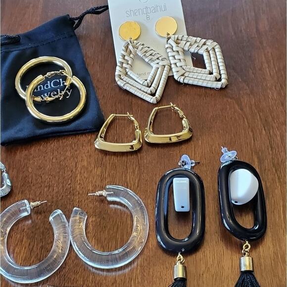 HUGE BUNDLE of earrings lot 2 - Picture 7 of 9